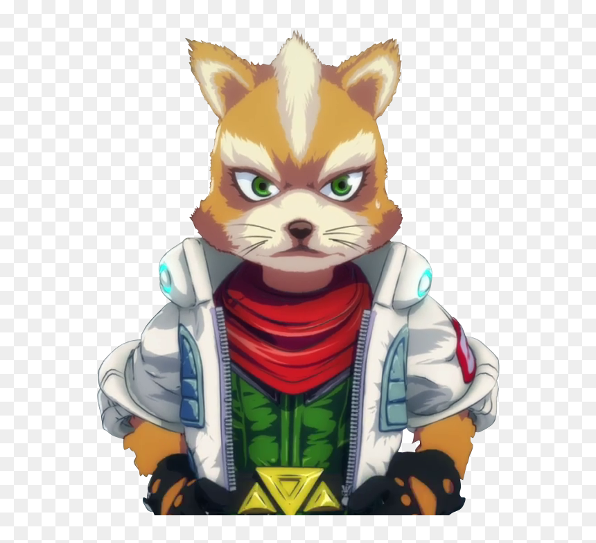 Sticker Starfox Fox Mccloud Zero Anime Euh Hein Quoi - Fox Mccloud Render, HD Png Download - star fox zero png