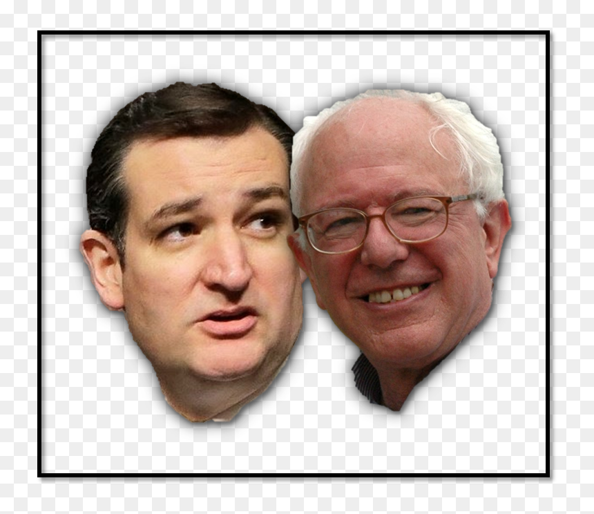 Senior Citizen, HD Png Download - bernie sanders face png