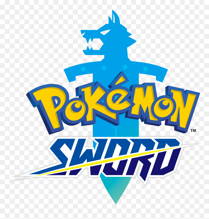 Roundup Of Pokemon Shield And Pokemon Sword Information - Pokemon Sword Logo, HD Png Download - shield and sword png