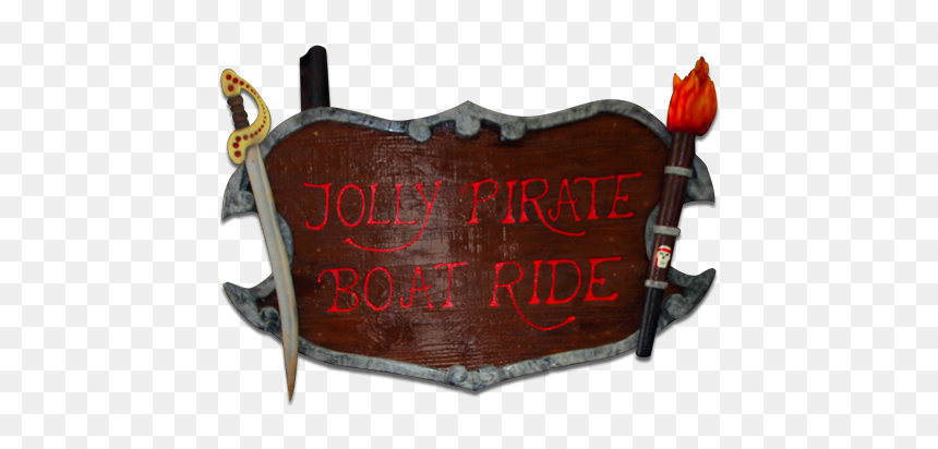 Jolly Pirate Boat Ride - Carmine, HD Png Download - pirate boat png