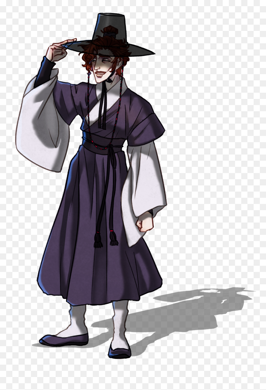 [ Look At The Man Bun Tho ] - Cartoon, HD Png Download - man bun png