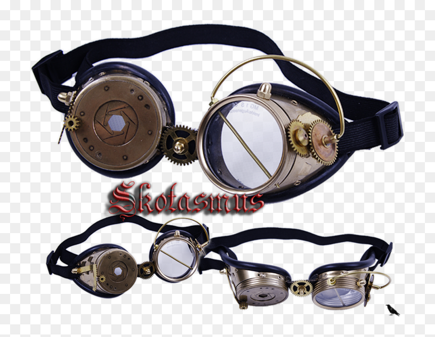 Strap, HD Png Download - steampunk goggles png