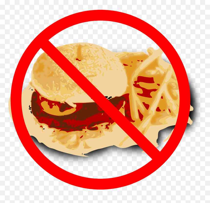 Diet Clip Art, HD Png Download - burger and fries png