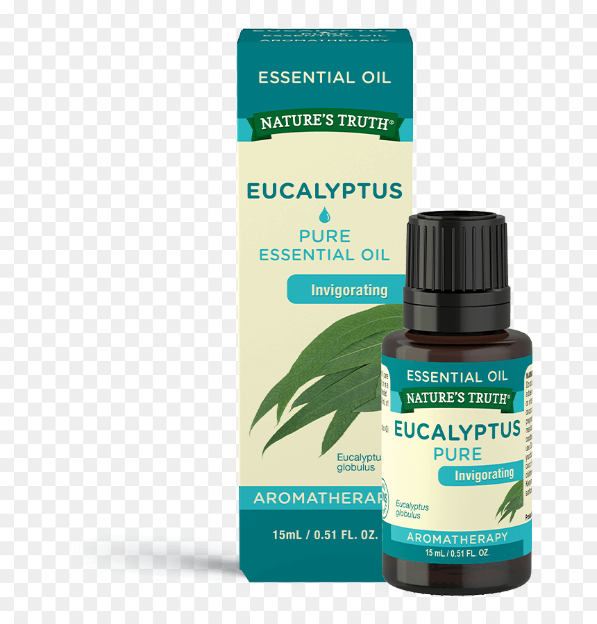 Nature's Truth Lavender Essential Oil, HD Png Download - eucalyptus leaves png