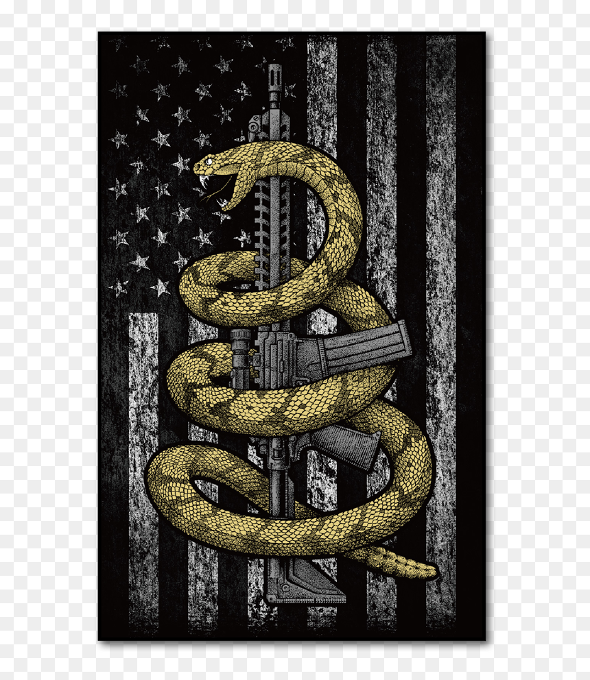 Flag Of The United States, HD Png Download - dont tread on me png