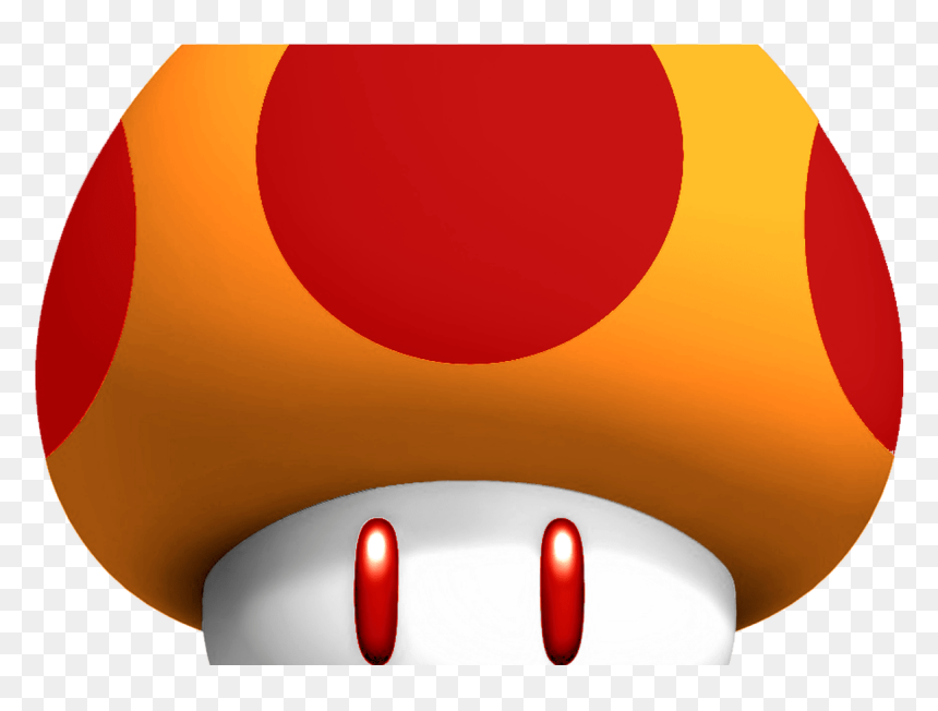 New Super Mario Bros Clipart , Png Download - Super Mario Mushroom, Transparent Png - mario fireball png