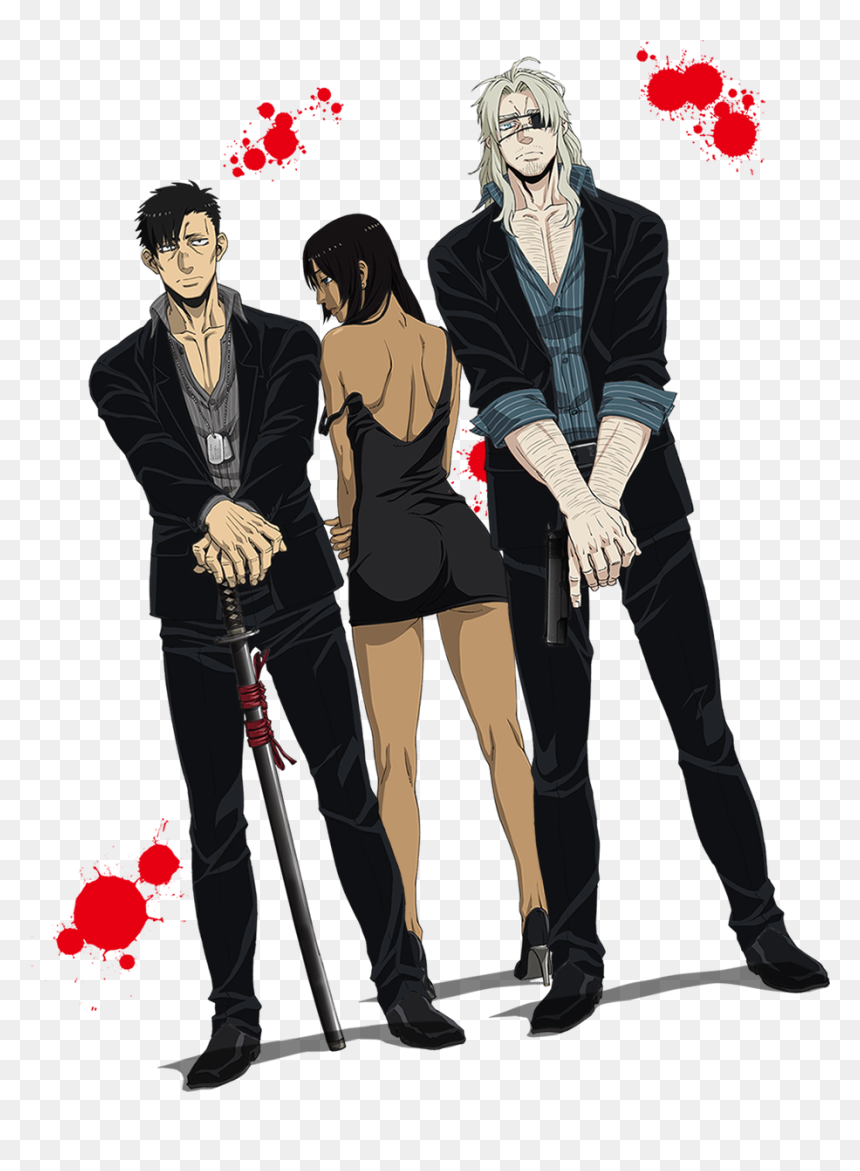 Gangsta Week - Gangsta Anime, HD Png Download - gangsta png