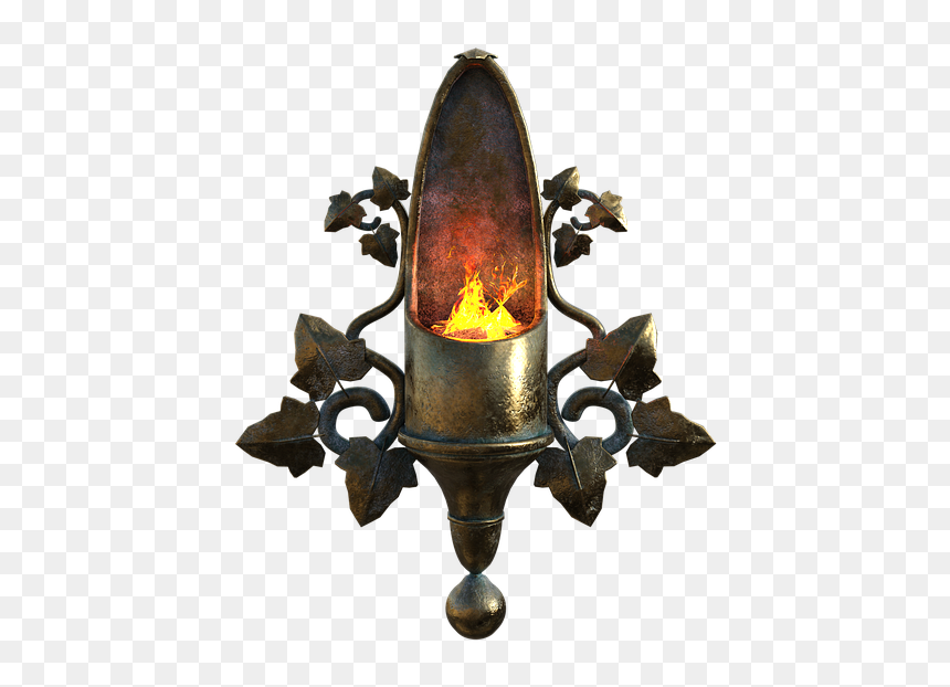 Chandelier, HD Png Download - torch flame png