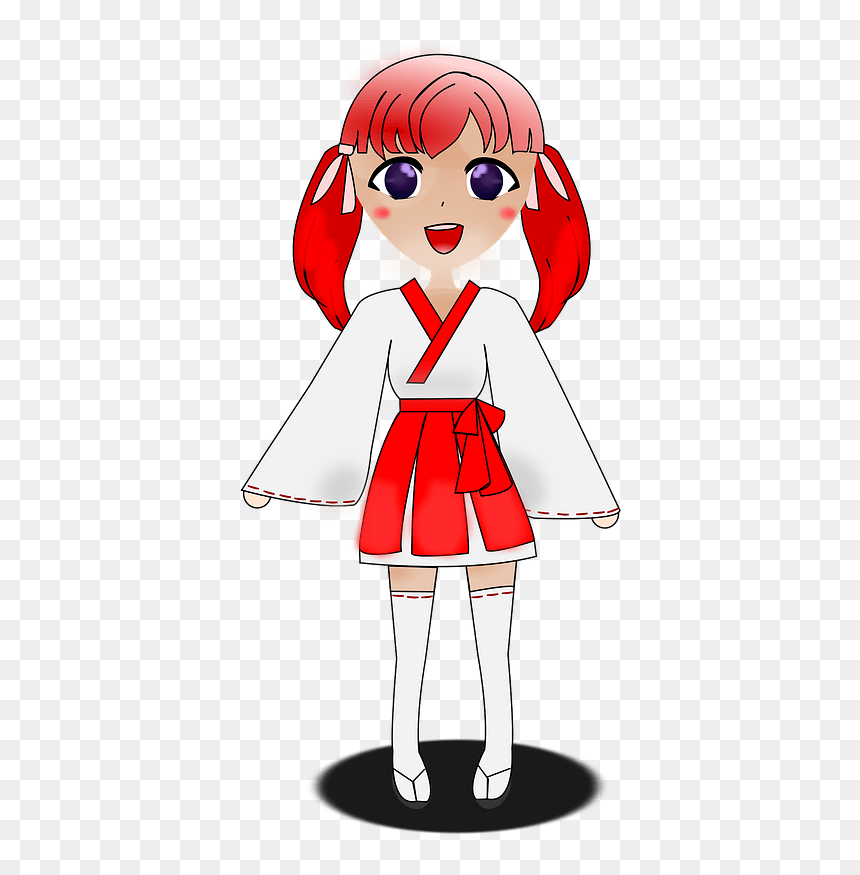 Cartoon, HD Png Download - manga girl png