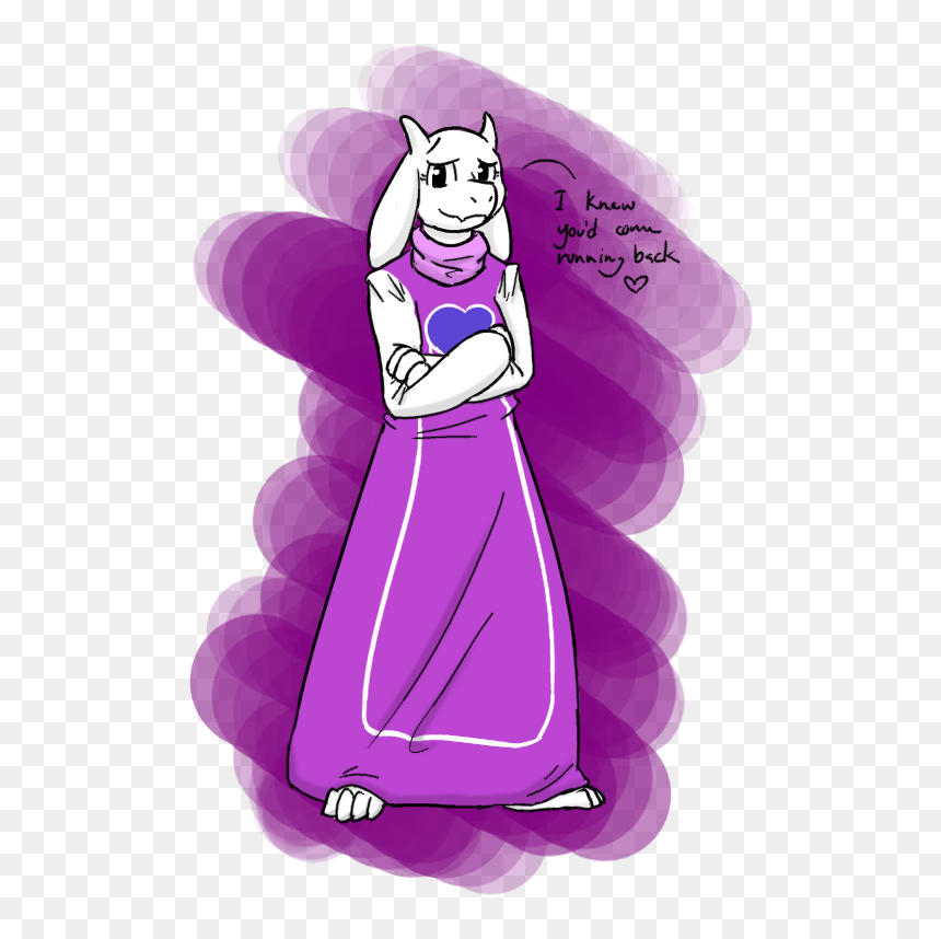 Toriel - Cartoon, HD Png Download - undertale toriel png