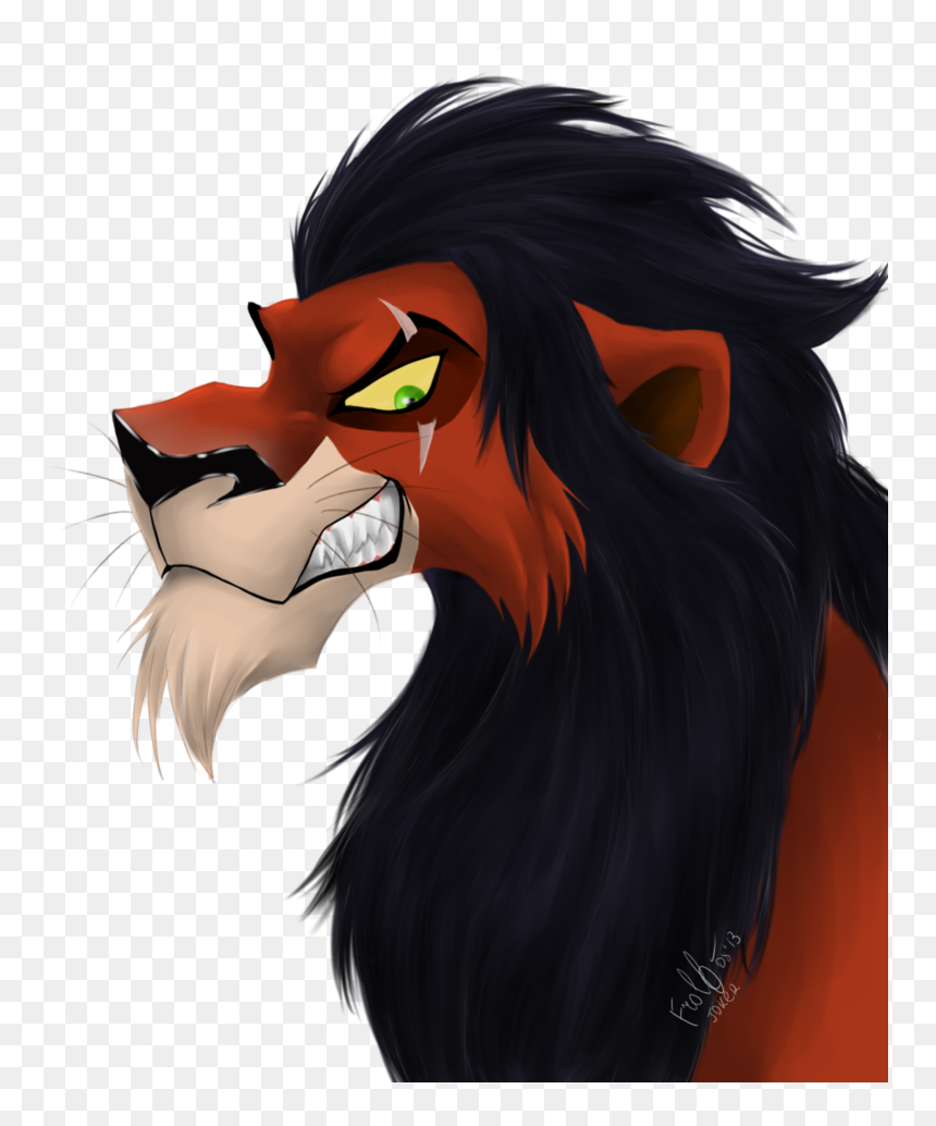 Scar Lion King - Illustration, HD Png Download - scar lion king png