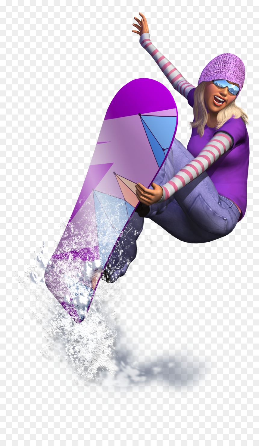 6 Kb, Snowboarder, Ie - Sims 3 Seasons Snow Board, HD Png Download - snowboarder png