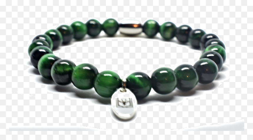 Liko Bracelet 6mm Green Tiger Eyes - Bjj Black Belt Bracelet, HD Png Download - tiger eyes png