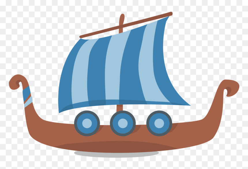 Viking Ship Clipart Beached - Transparent Viking Ship Clip Art, HD Png Download - adrian peterson png