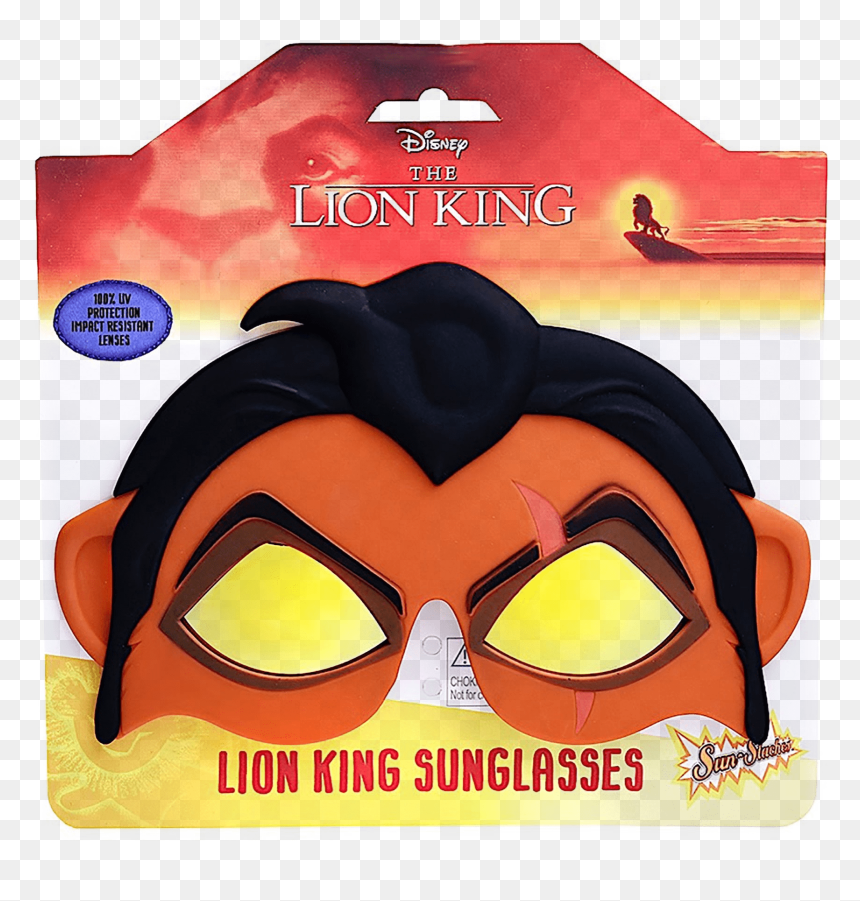 Sunstaches Sg3534 Lion King Scar, Multi Color, HD Png Download - scar lion king png