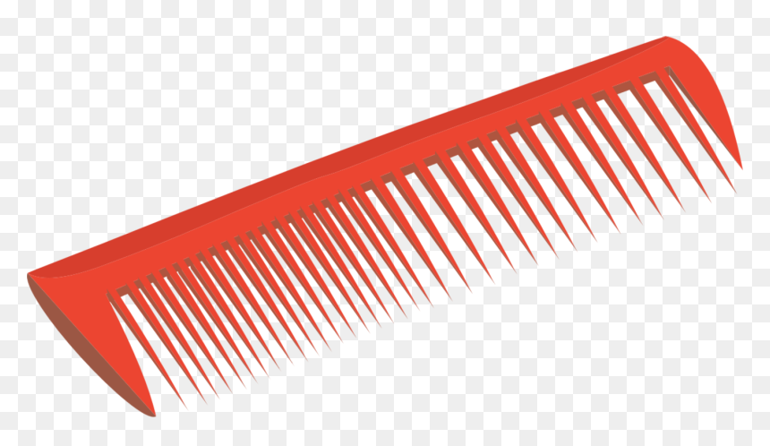 Comb Barber Hair-cutting Shears Hairdresser Hairbrush - Hair Comb Png, Transparent Png - barber comb png