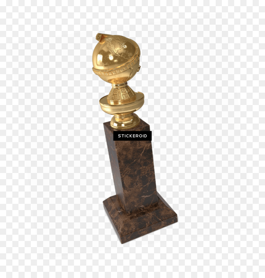 Golden Globe Award - Bronze Sculpture, HD Png Download - golden globe png