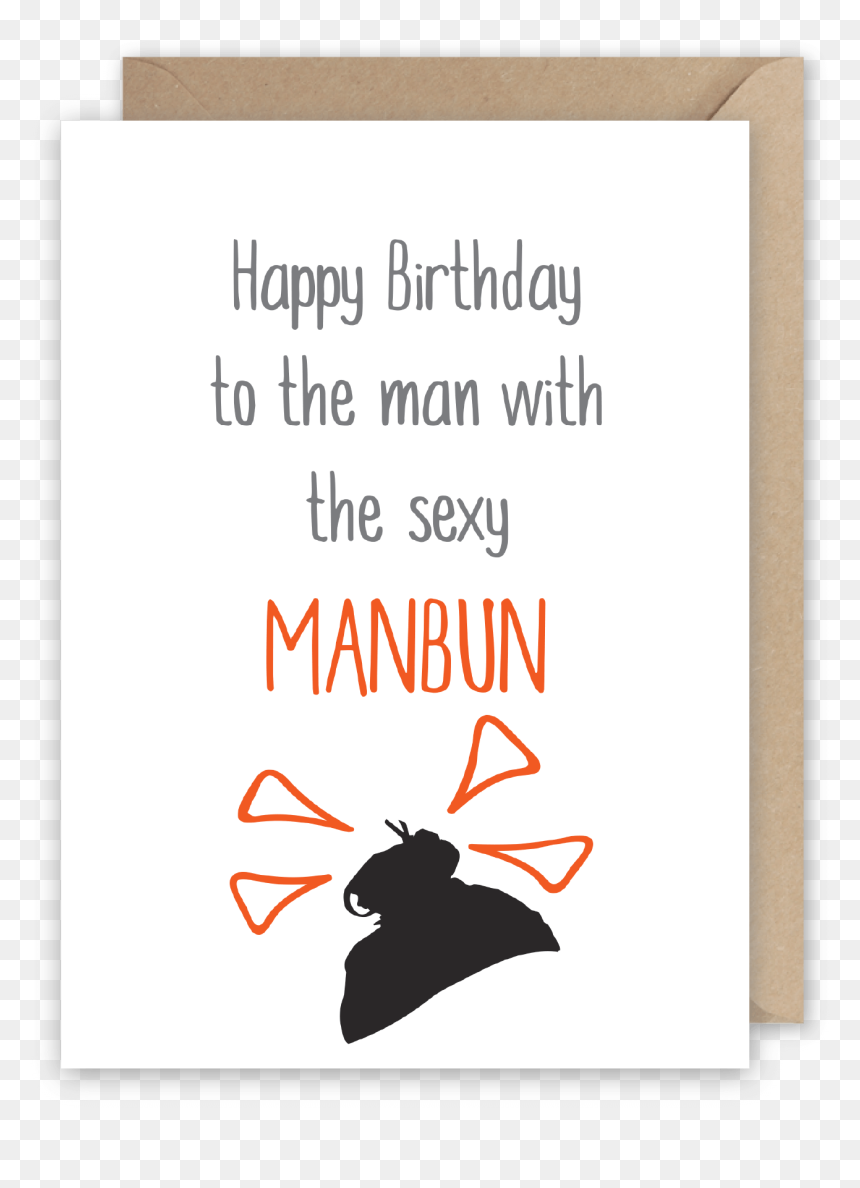 Happy Mothers Day To A Mum, HD Png Download - man bun png