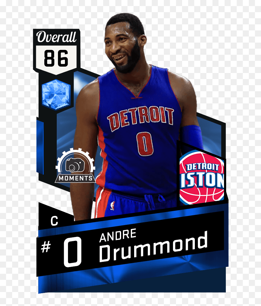 Andrea Bargnani Nba 2k, HD Png Download - andre drummond png