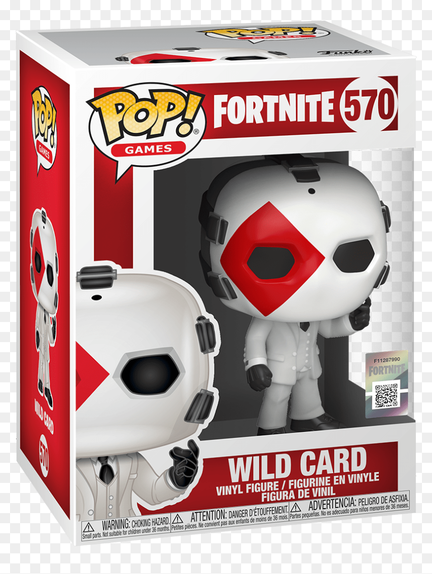 Funko Pop Fortnite Wild Card, HD Png Download - fortnite dark voyager png