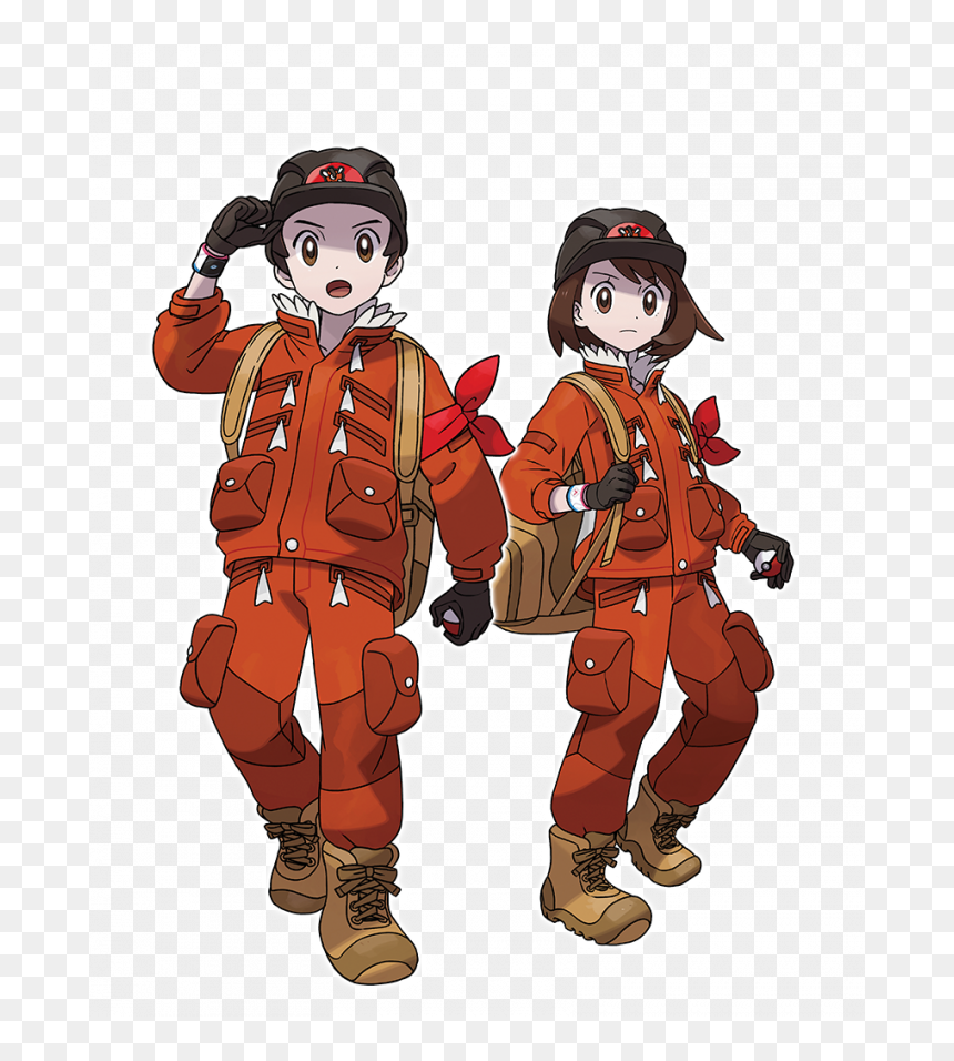 Pokémon Sword Shield - Pokemon Sword Dlc Clothes, HD Png Download - shield and sword png
