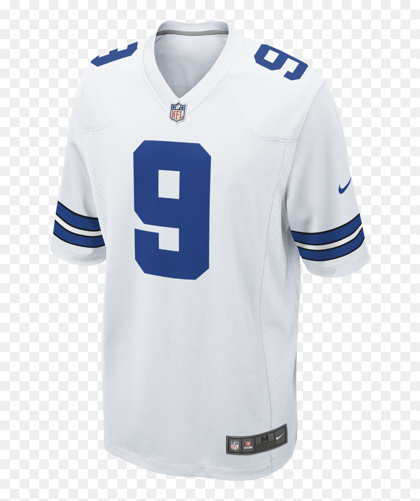 Dallas Cowboys Jersey White, HD Png Download - tony romo png