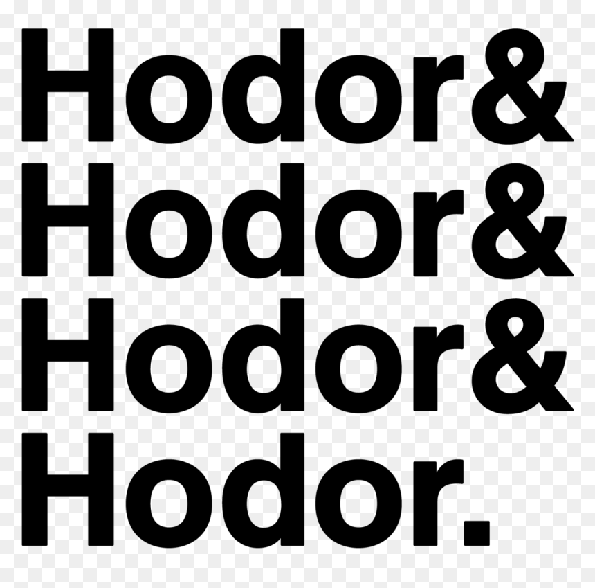 Youth Garden, HD Png Download - hodor png