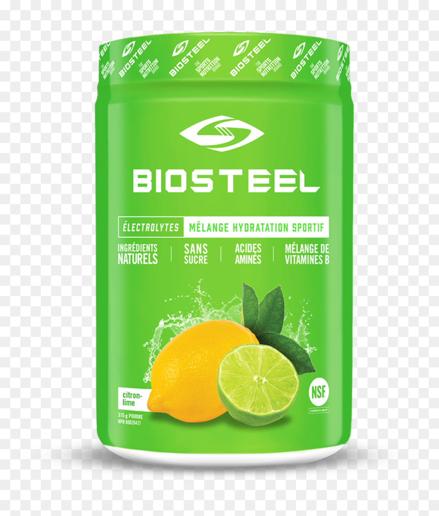 Drink Biosteel Not Sugar, HD Png Download - lemon lime png