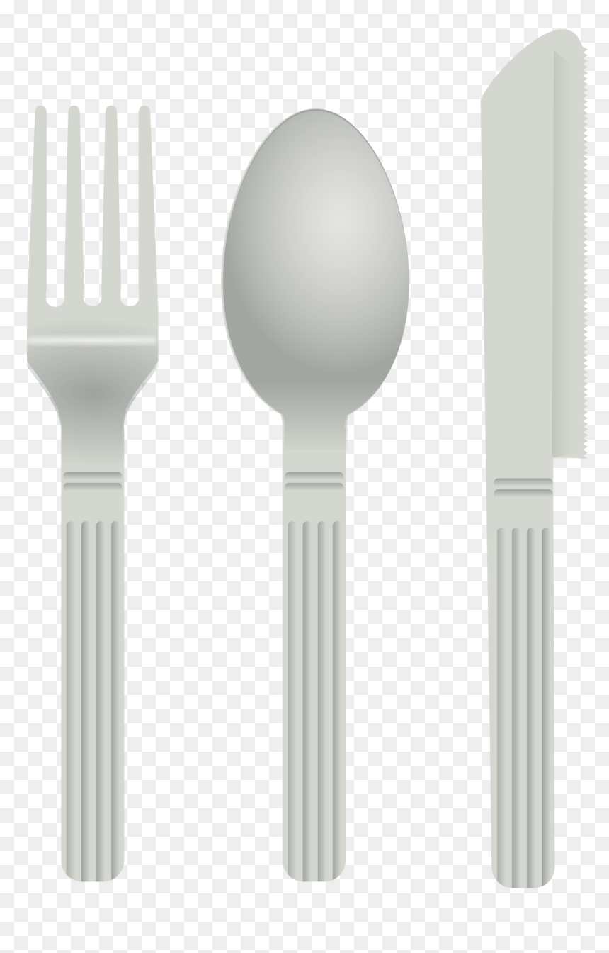Spoon Clip Art, HD Png Download - fork knife png