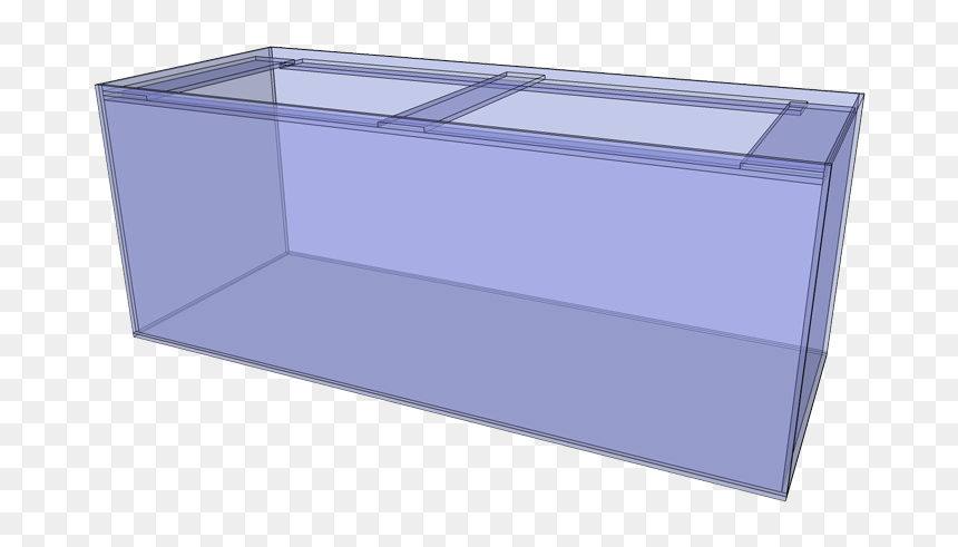 Toy Chest, HD Png Download - glass box png