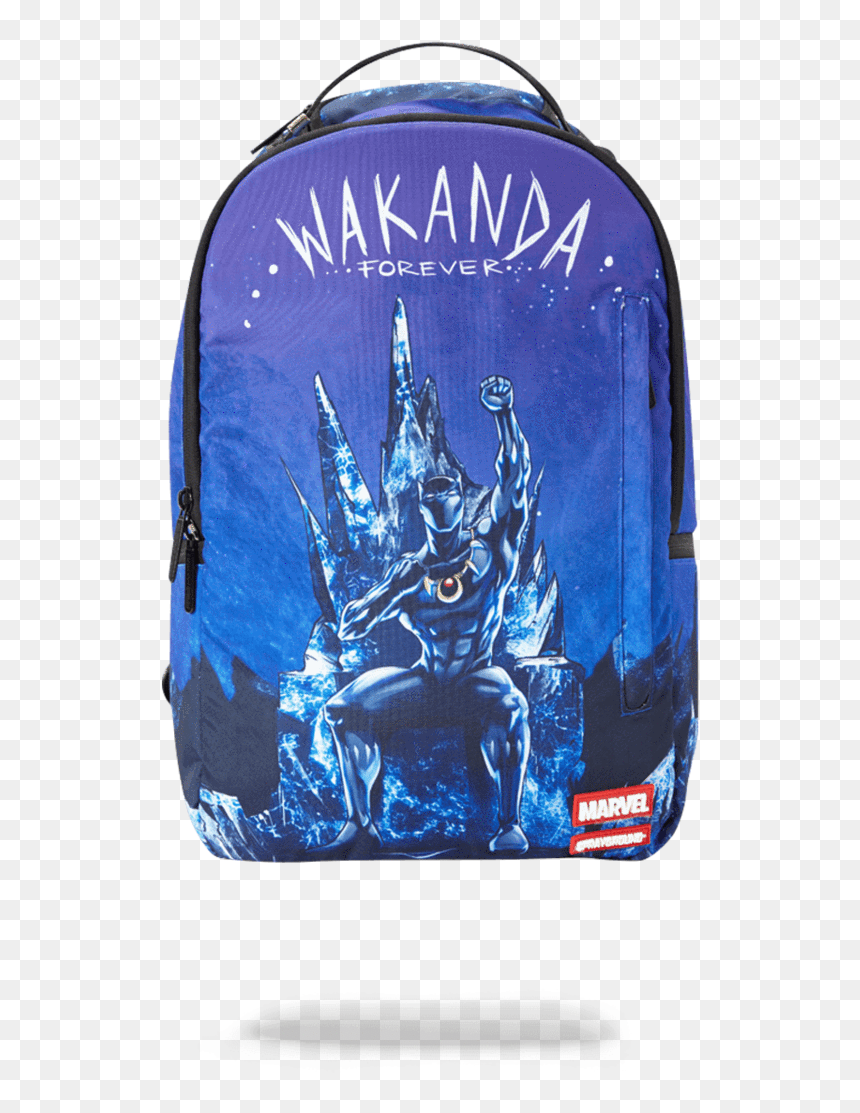 Transparent Wakanda Png - Sprayground Bookbag Black Panther, Png Download - wakanda png