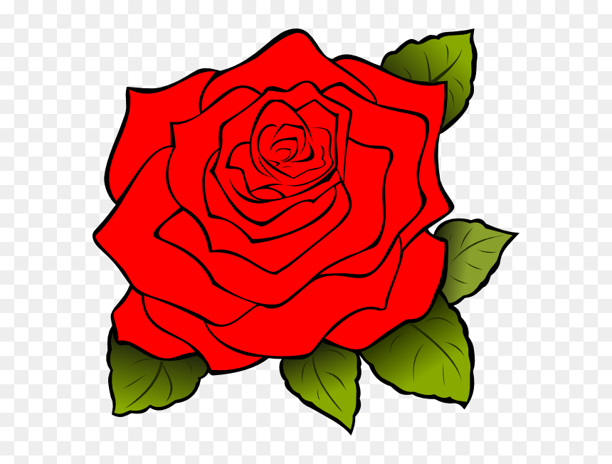 White Rose Svg Clip Arts - Red Rose Icon, HD Png Download - rose clip art png