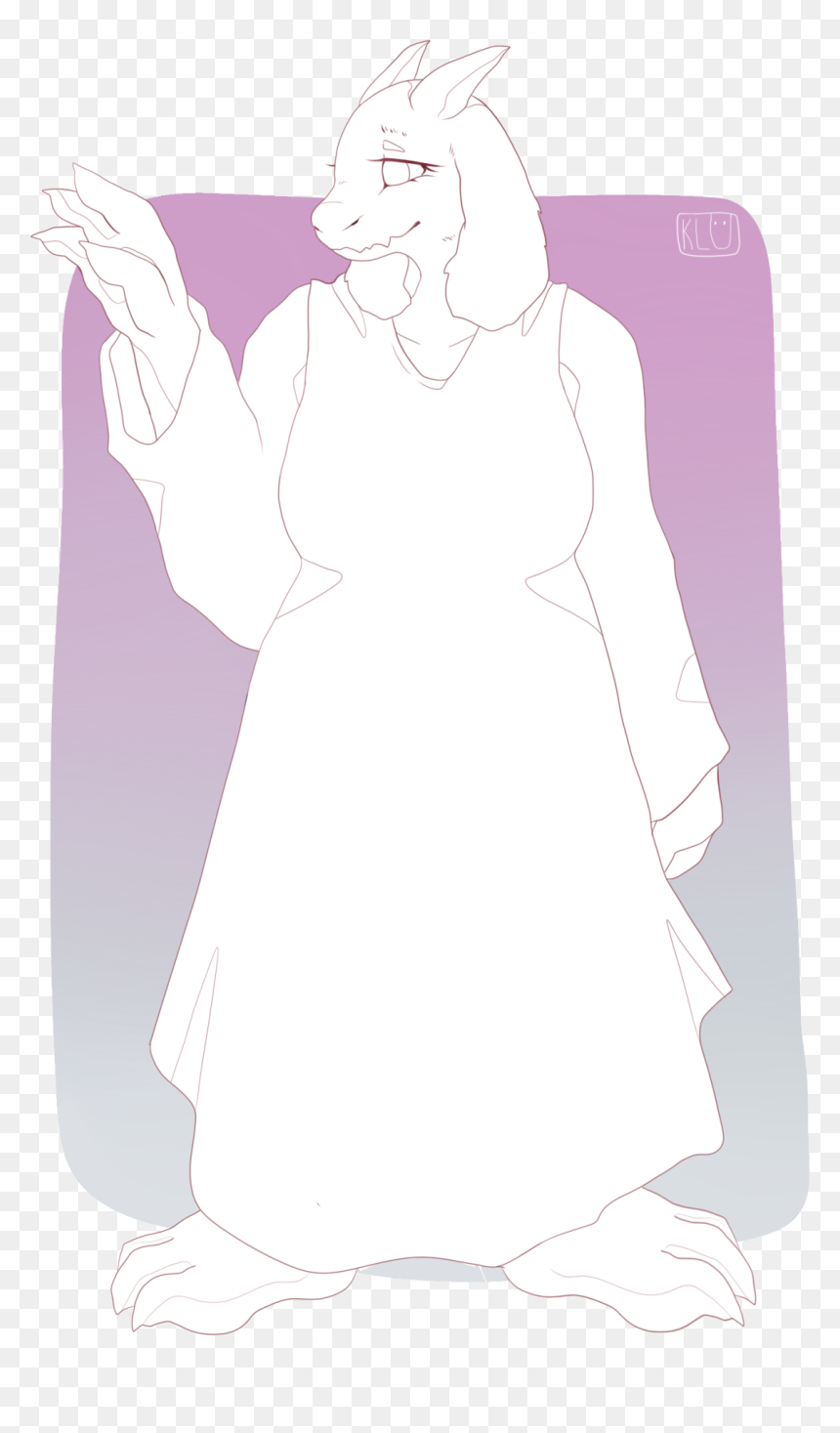 I’m A Little Bit Tired , But Here Goes Another Fanart - Illustration, HD Png Download - undertale toriel png