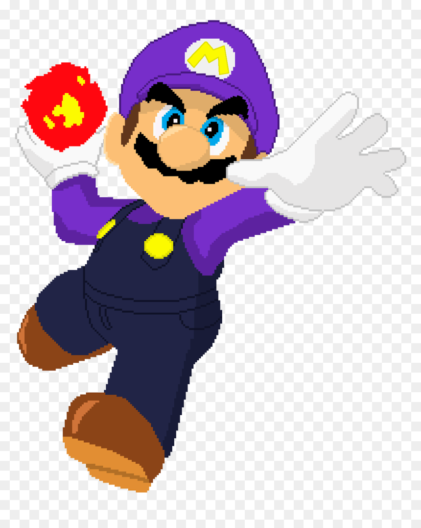 Cartoon, HD Png Download - mario fireball png