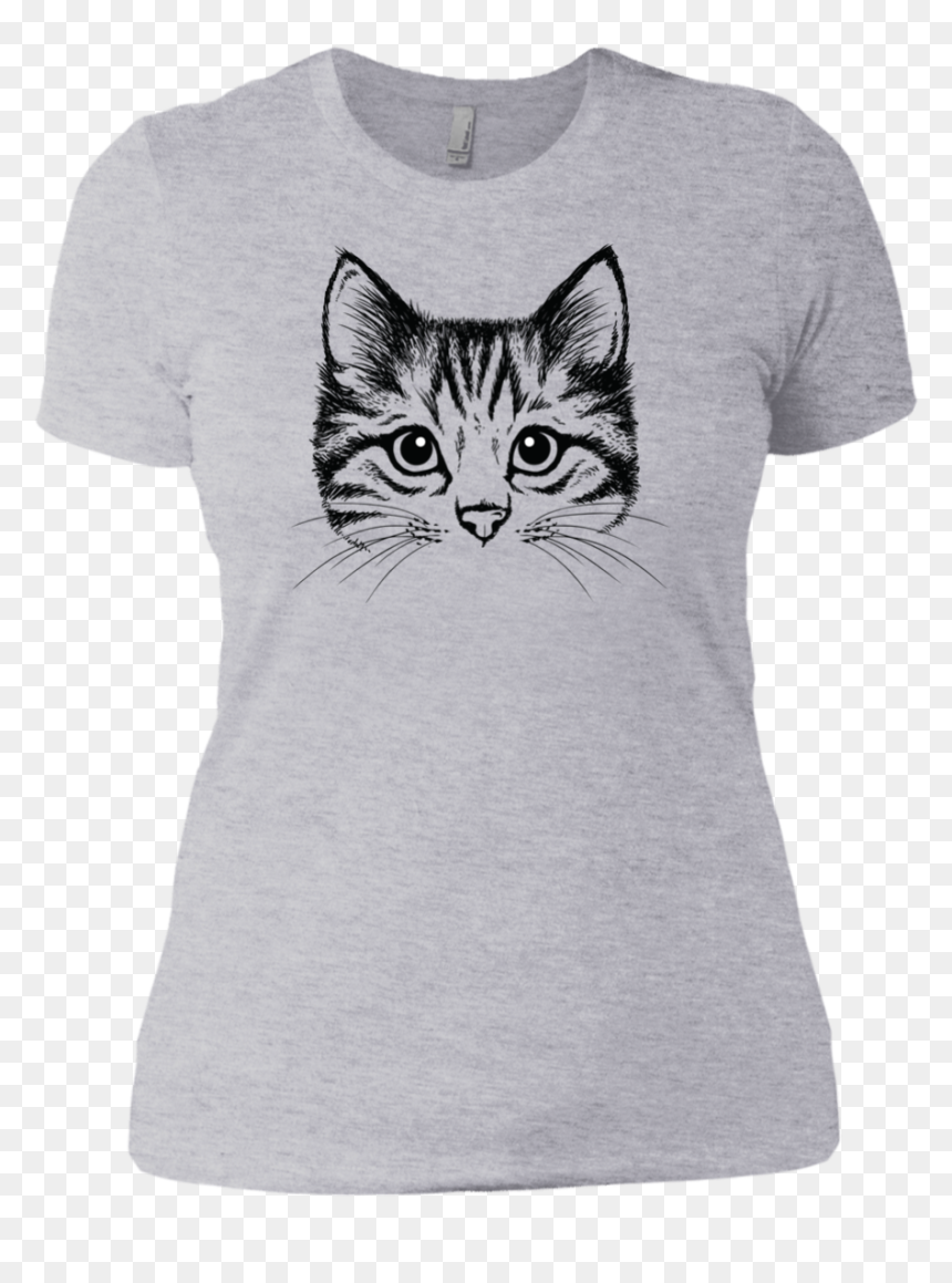 Kitten"s Innocent Face Women"s Tshirt - Liberty Or Death Don T Tread On Me Shirts, HD Png Download - kitten face png