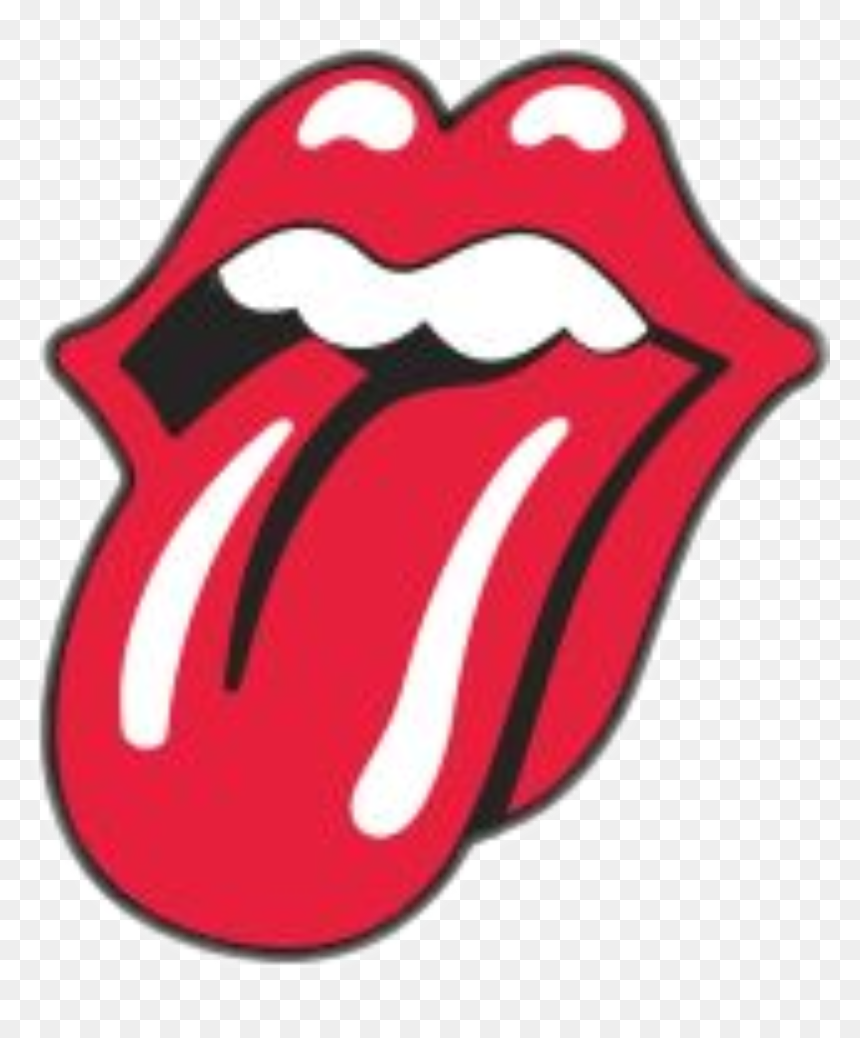 Tongue Clip Tounge - Rolling Stones Logo Svg, HD Png Download - tounge png