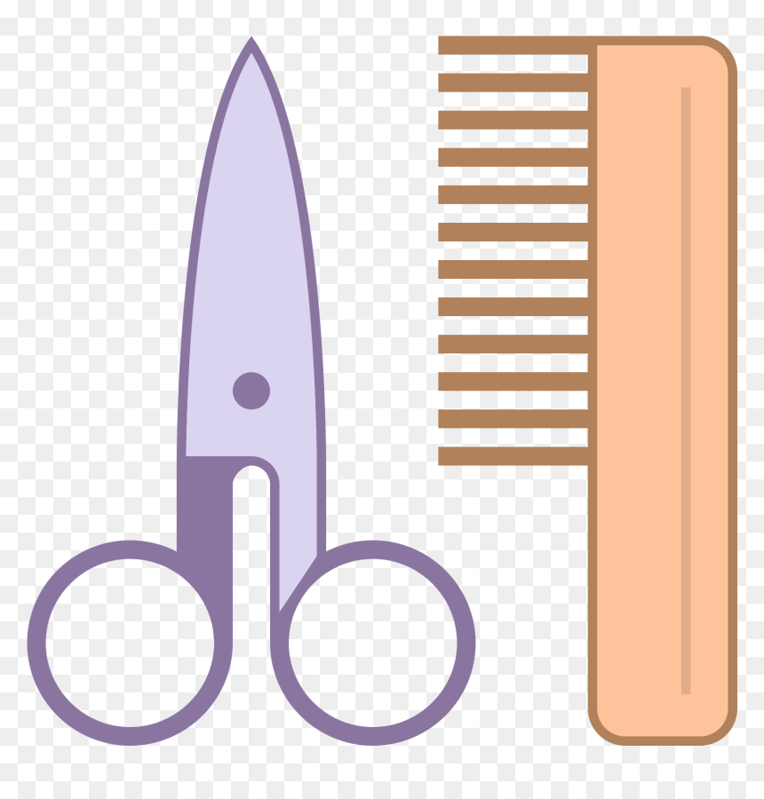 Comb Svg Barber - Circle, HD Png Download - barber comb png