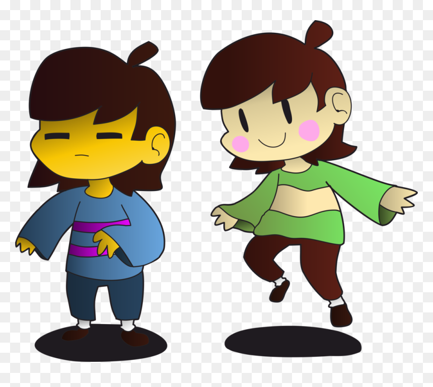 Chara And Frisk Png, Transparent Png - undertale toriel png