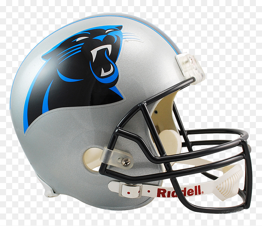 Transparent Carolina Panthers Helmet Clipart - Christian Mccaffrey Autograph Full Size Helmet, HD Png Download - panthers helmet png