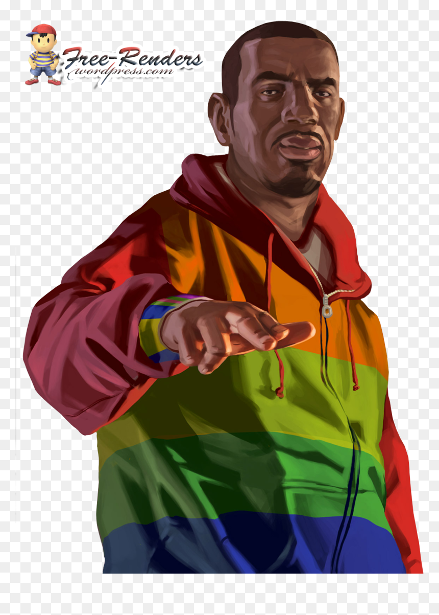 Gta Iv Gangsta Wall Render - Gta Iv Playboy X, HD Png Download - gangsta png