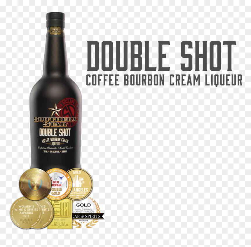Southern Star Double Shot Coffee Bourbon Cream Liqueur - Liqueur Coffee, HD Png Download - whiskey shot png