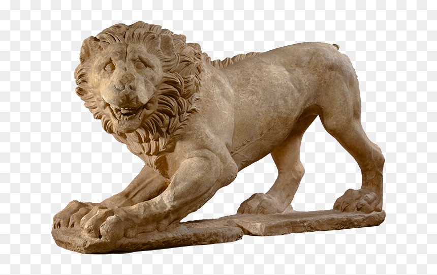 Nelson Atkins Museum Lion, HD Png Download - roman statues png