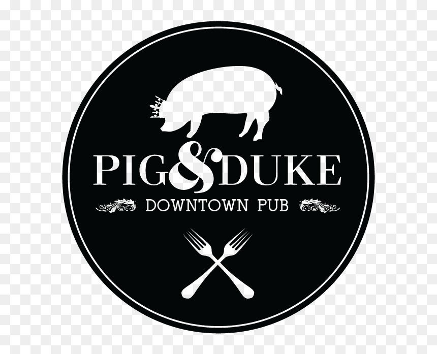 Pig & Duke Downtown Logo, HD Png Download - duke png