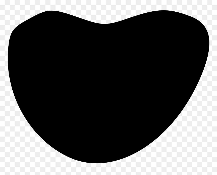 Heart Clipart , Png Download - Heart Shape Silhouette, Transparent Png - open heart png