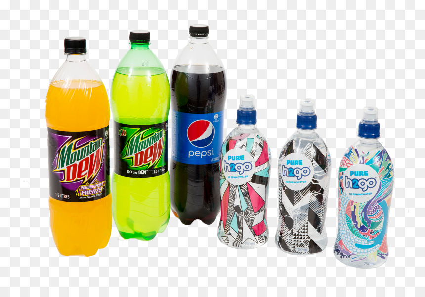 Shrink Sleeves & Continuous Wrap Labels - Orange Soft Drink, HD Png Download - fiji water bottle png