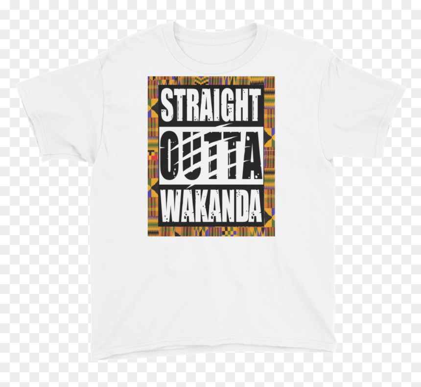 Straight Outta Wakanda Kids T Shirt - Stiletto Movie, HD Png Download - wakanda png