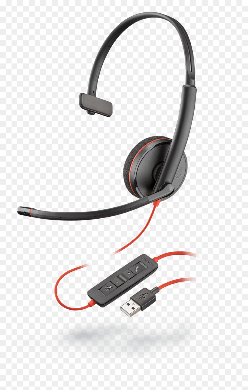 Plantronics Blackwire C3210 Headset, HD Png Download - headsets png