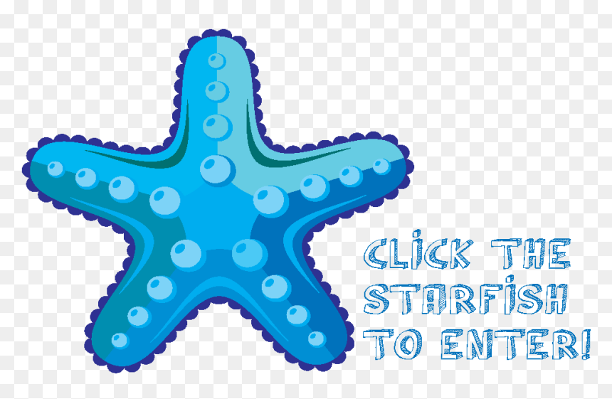 Starfish Silhouette Png Download - Cartoon Starfish Png, Transparent Png - starfish silhouette png