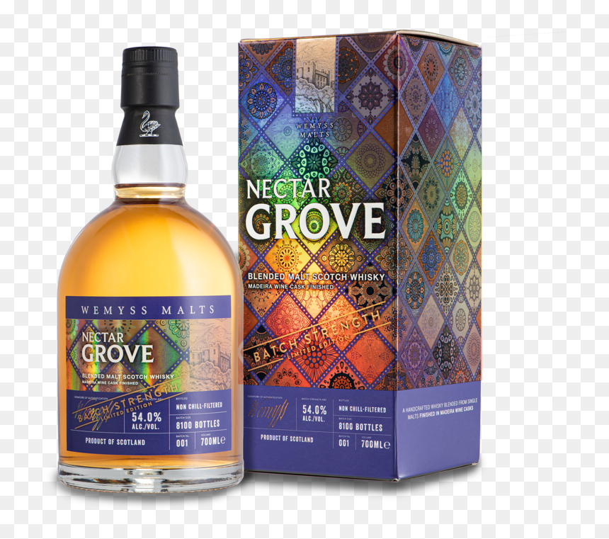 Nectar Grove Batch Strength Pack Shot - Wemyss Nectar Grove Batch Strength, HD Png Download - whiskey shot png