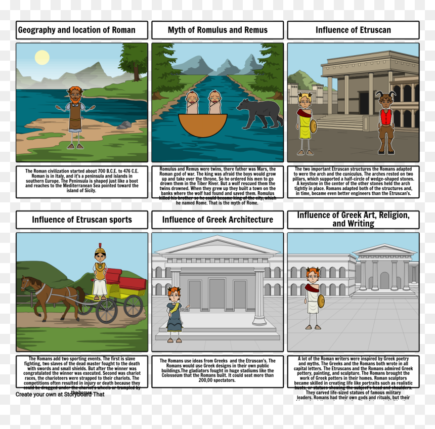 Storyboard Of Ancient Rome, HD Png Download - roman statues png